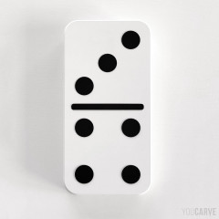Domino géant blanc