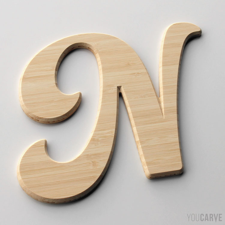 Galerie photo Lettres en bois