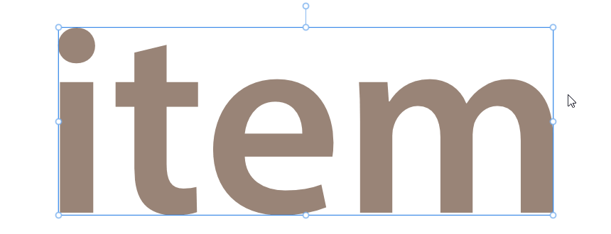 Affinity_texte-editable_selectionné.png Capture écran Illustrator avec du texte éditable en mode Aperçu