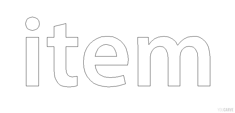 Illustrator - Texte vectorisé en mode Tracés Capture écran Illustrator avec du texte vectorisé en mode Tracés