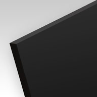 Vignette matériau, PVC expansé noir ép. 10 mm